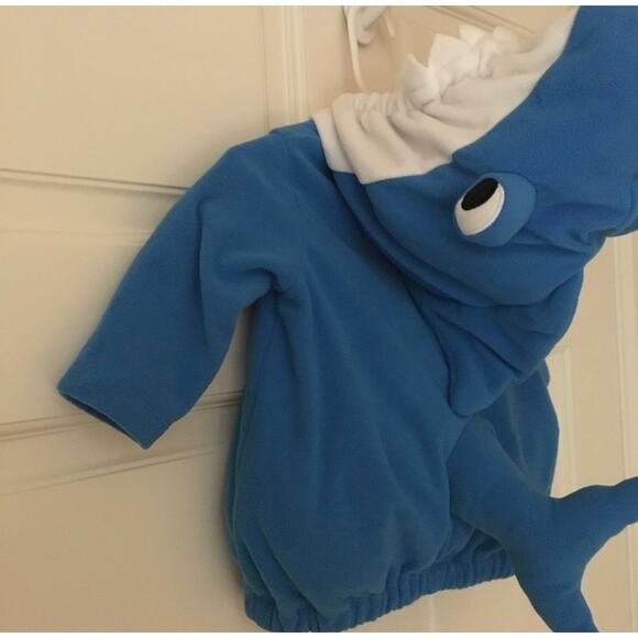 Baby Toddler Shark Costume Jacket size 12 months front zipper - Picture 13 of 13